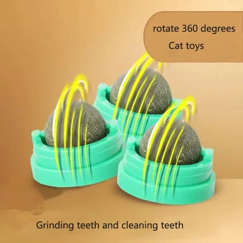 Catnip toy cat playing