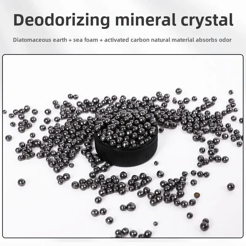 Deodorizer beads packaging back