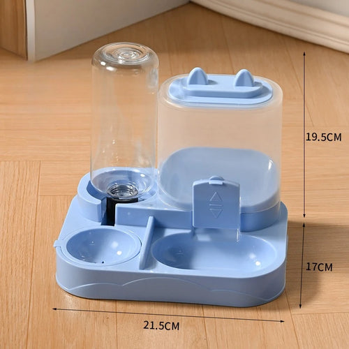Pet feeder refill mechanism
