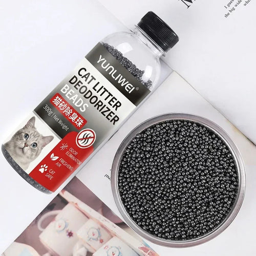 Activated carbon deodorizer beads bag - front view
