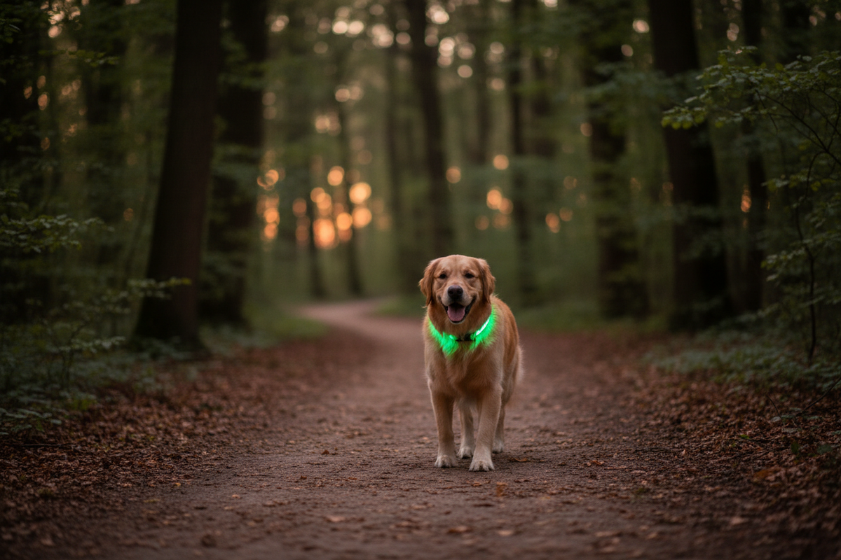 LED Adjustable Dog Collar – Night Walk